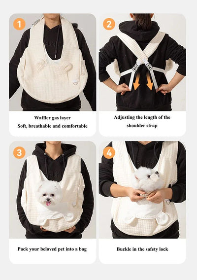 Mochila Transportadora para Mascotas - Diseño Ergonómico Respirable - Image 15