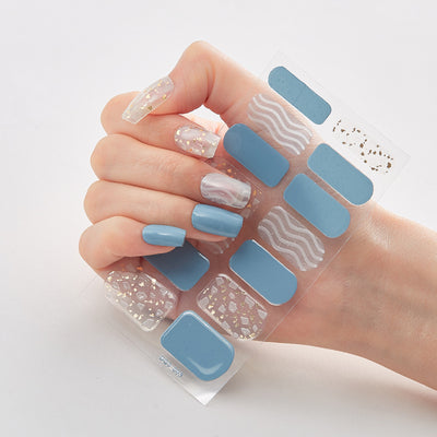 Stickers de Uñas Dorados Personalizados para Mujeres - Image 3