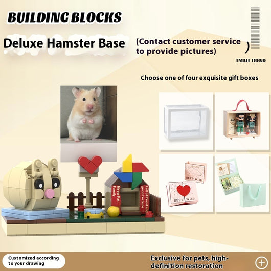 Bloques de Construcción Mascota Personalizada - Figura de Perro y Gato - Image 26