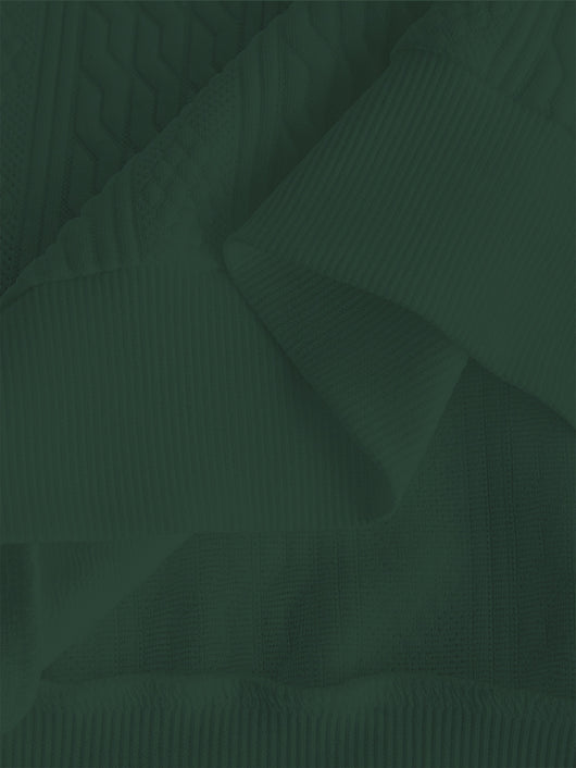 Playera Casual Holgada para Hombre con Cuello Redondo y Textura Jacquard - Image 12