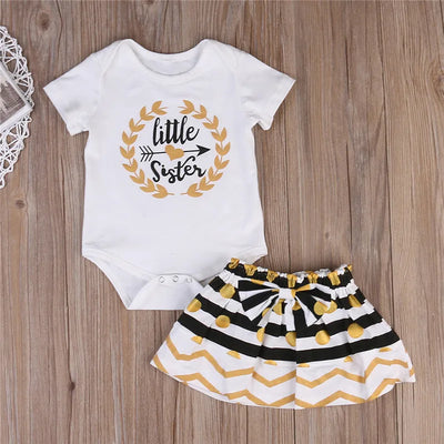 Conjunto de Falda y Blusa de Algodón con Estampado de Lunares - Image 8