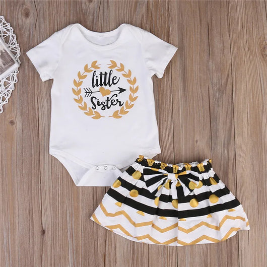Conjunto de Falda y Blusa de Algodón con Estampado de Lunares - Image 8