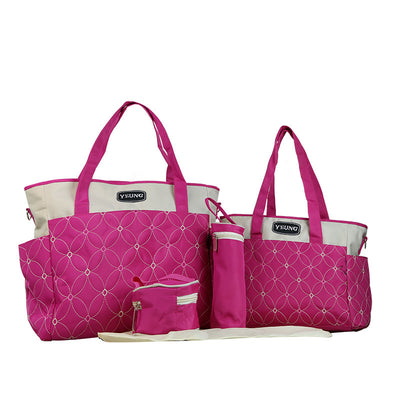 Bolsa Maternal Multifuncional de Gran Capacidad - Set de 5 Piezas - Image 3