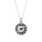 Colar de Casal Flecha do Cupido Design Original Banhado a Prata 925 Masculino B