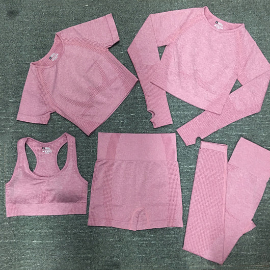 Conjunto Deportivo Ajustado de Manga Larga Estilo Europeo - Image 7