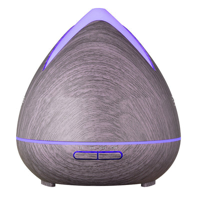 Humidificador Ultrasónico con Diseño Madera y Luz Nocturna LED Multicolor - Image 4