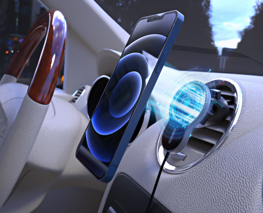 Soporte Magnético de Carga Inalámbrica para Auto Compatible con Apple - Image 10