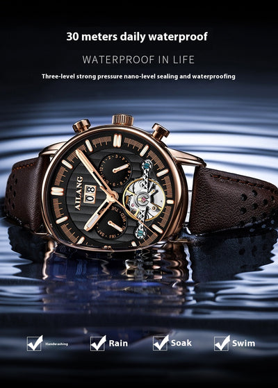 Reloj Automático Tourbillon Multifunción para Hombre - Image 29