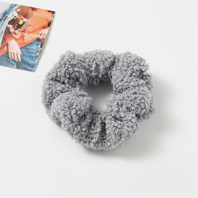 Coletero de Lana Peluda para Otoño e Invierno - Accesorio Coreano Elegante - Image 8