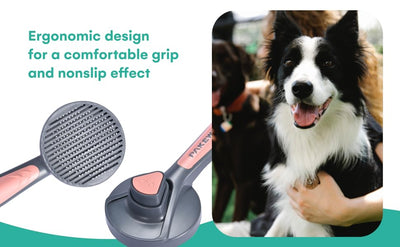 Cepillo Autolimpiable para Perros y Gatos - Deshedding y Masaje - Image 13