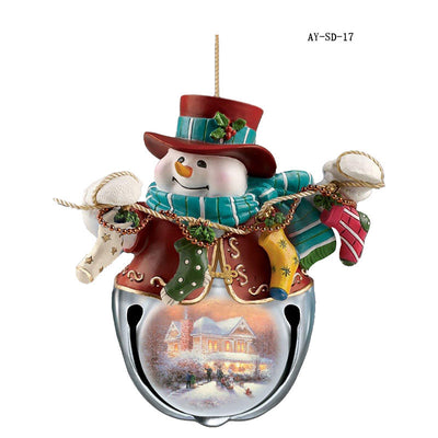 Decoración Navideña de Muñeco de Nieve - Adhesivo para Ventanas y Cristales - Image 6