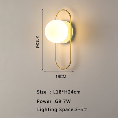 Lámpara de Pared Minimalista para Hotel y Sala de Estar Moderna - Image 4