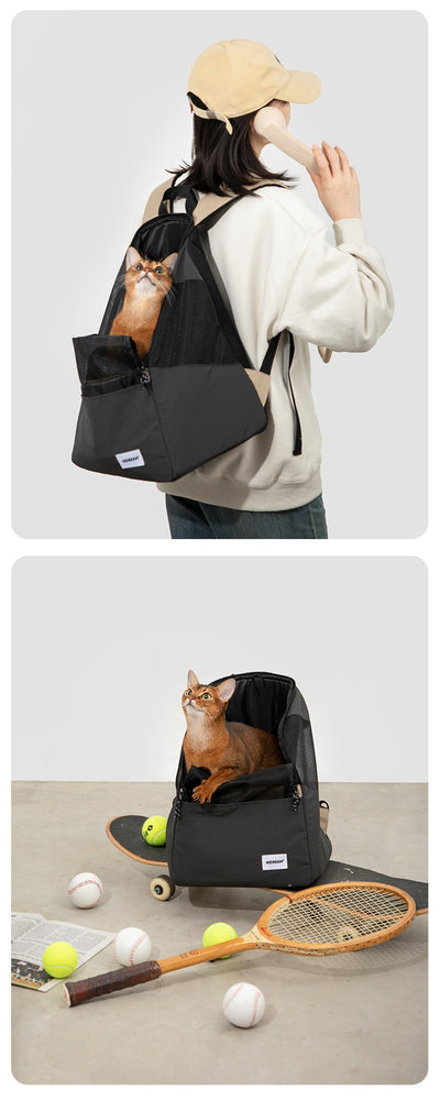 Mochila Transportadora para Mascotas Transpirable de Cuatro Estaciones - Image 14