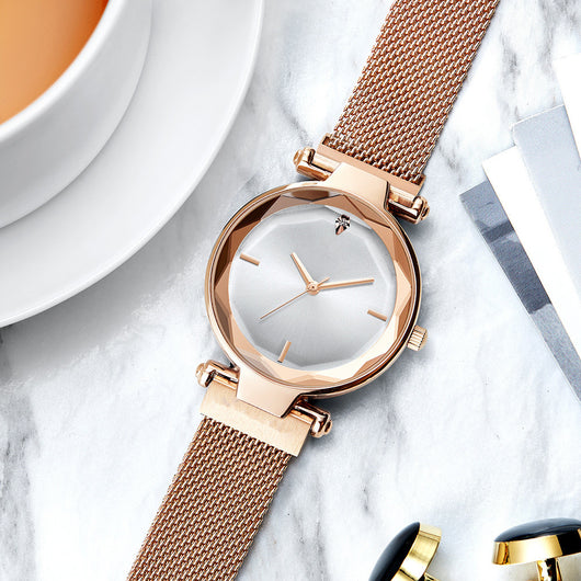 Reloj de Moda Creativo para Mujer con Malla y Cuarzo - Image 16