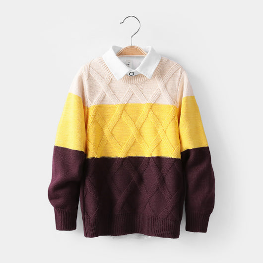 Suéter Tejido de Niño para Otoño e Invierno - Image 3