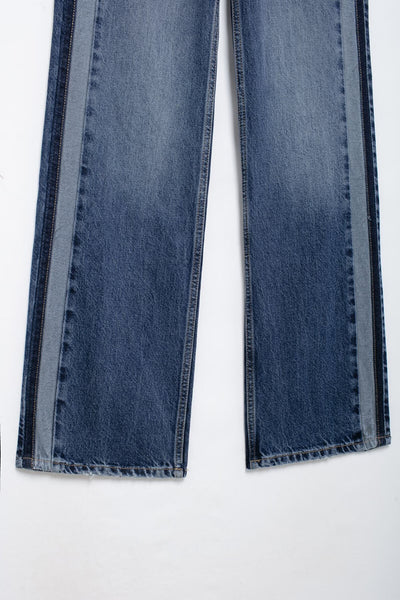 Pantalón Vaquero Cintura Media Pierna Recta Ancho - Image 12