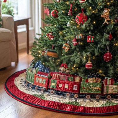 Tapete Navideño Árbol de Navidad para Decoraciones y Celebraciones Festivas - Image 12