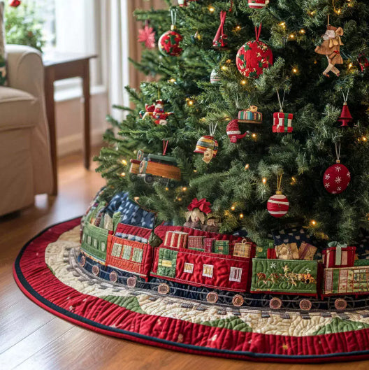 Tapete Navideño Árbol de Navidad para Decoraciones y Celebraciones Festivas - Image 12