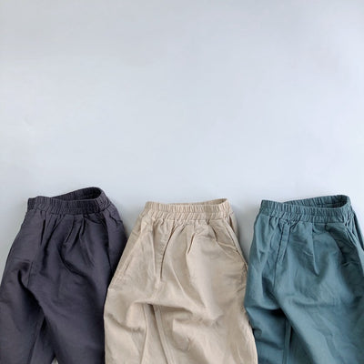 Pantalones de Lino Casual para Niños con Diseño de Rábano - Image 14