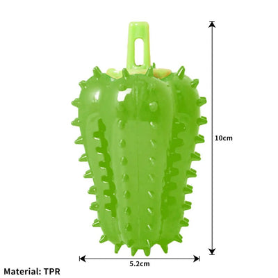 Juguete Interactivo para Dentición de Perros con Diseño de Chile - Image 2
