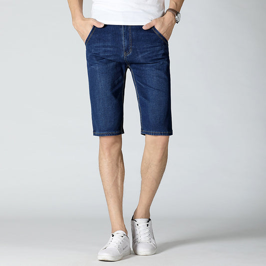 Shorts de Mezclilla Elástica y Transpirable - Image 2