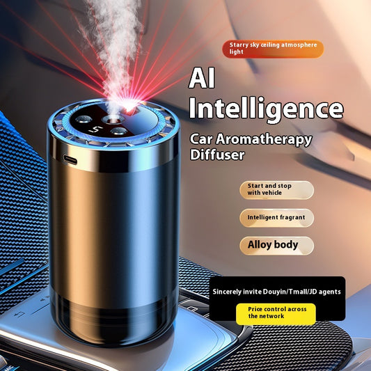 Ambientador Automático Cielo Estrellado - Perfume Premium para Auto con Vaporizador