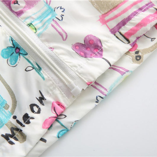 Sudadera con Capucha Estampado Cartoon para Niña - Image 7