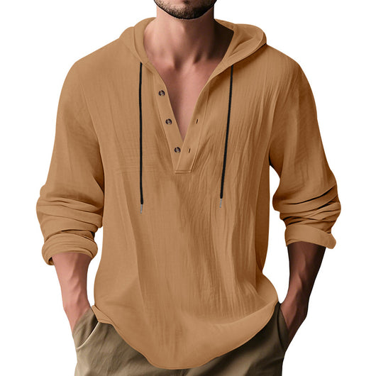 Sudadera Hoodie Suelta Casual para Hombre - Image 7