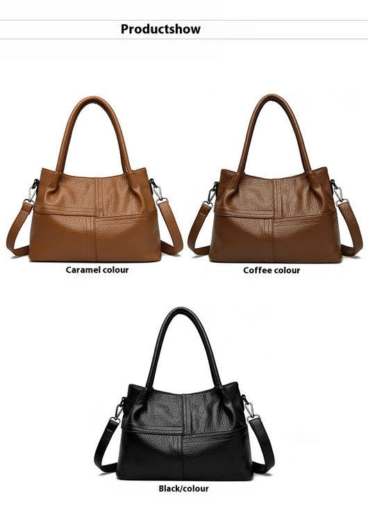 Bolso Tote de Cuero Suave para Mujer - Bolsa Mensajero Profesional - Image 14