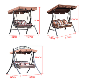Silla Colgante LED para Patio - Columpio Exterior Iluminado - Image 14