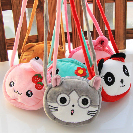 Mochila Infantil Adorable Panda, Conejo y Gato - Bolsa Cruzada para Niños - Image 11