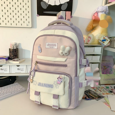 Mochila Escolar Coreana de Gran Capacidad para Niños - Diseño Adorable - Image 8