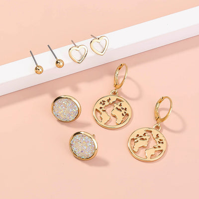Aretes de Resina con Corazones de Amor - Image 8