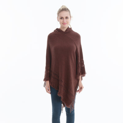 Capa Tejida con Capucha para Otoño e Invierno - Image 8