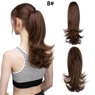Peluca de Seda Larga con Ondas Suaves para Mujer - Image 16