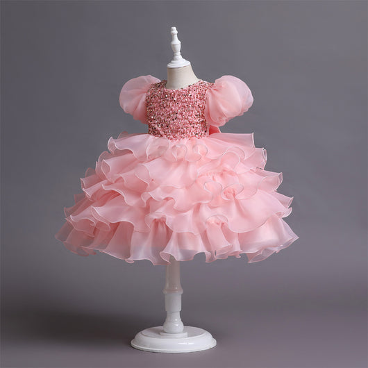 Vestido Tutú Princesa para Fiesta de Cumpleaños Infantil - Image 11