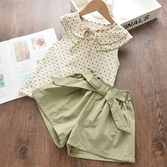 Conjunto de Verano para Niños: Playera sin Mangas y Shorts