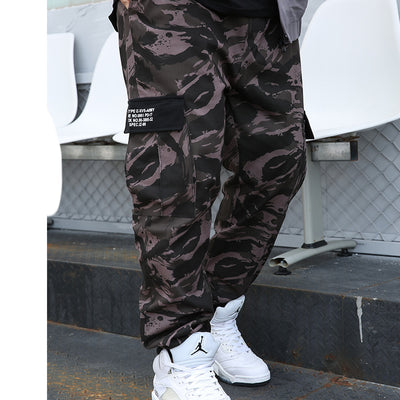 Pantalones Cortos Sueltos Camuflaje Talla Grande Hombre - Image 5