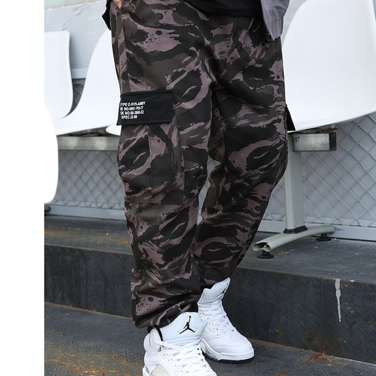 Pantalones Cortos Sueltos Camuflaje Talla Grande Hombre - Image 5