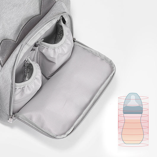 Mochila Maternal Multifuncional - Estilo Mamá Moderna con Diseño Fashion - Image 4
