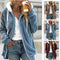 Chaqueta Hoodie Suave Oversized con Cierre