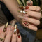 Uñas Postizas Barrocas con Gemas - Diseño Avanzado