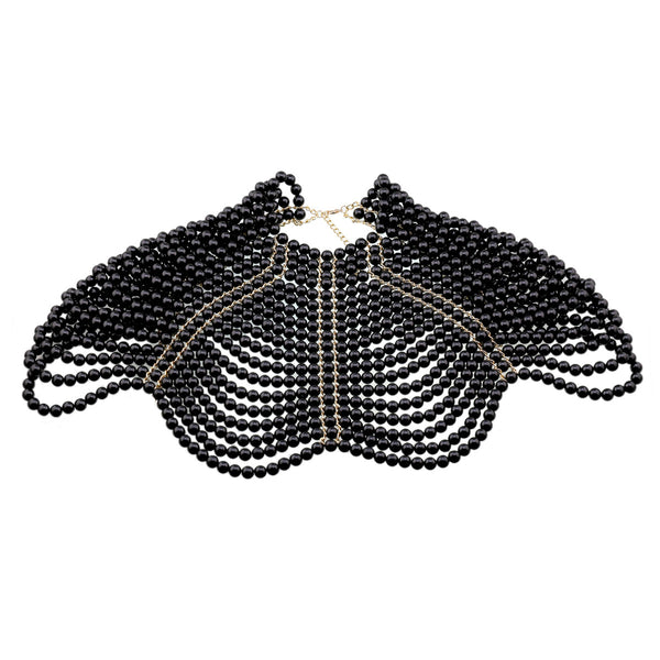 Cadena Corporal de Perlas Estilo Chal para Mujer - Image 4