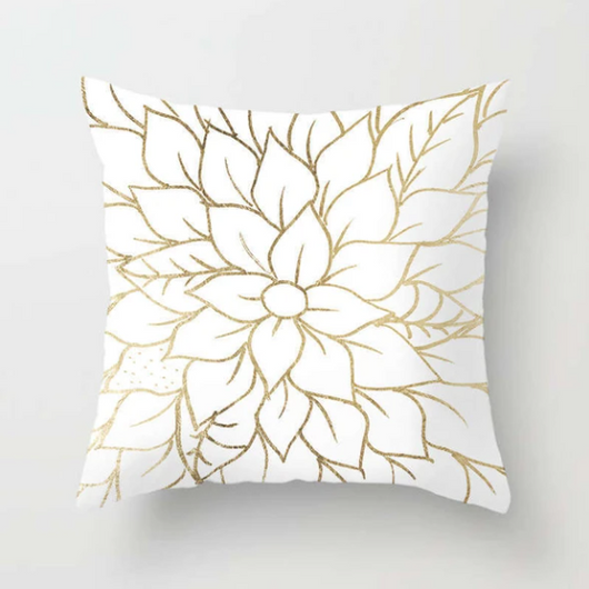 Funda de Almohada Serie Dorado Elegante - Image 5
