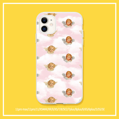 Funda para iPhone con Arte Clásico de Ángel Vintage - Image 3