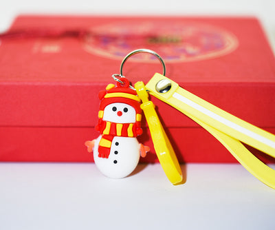 Llavero Navideño con Diseño Festivo - Papá Noel, Reno y Árbol - Image 24