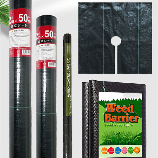Malla Geotextil Permeable para Control de Malezas - Barrera Protectora para Huertos y Jardines