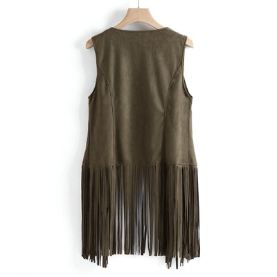 Chaleco Sleeveless con Borlas para Mujer - Image 31