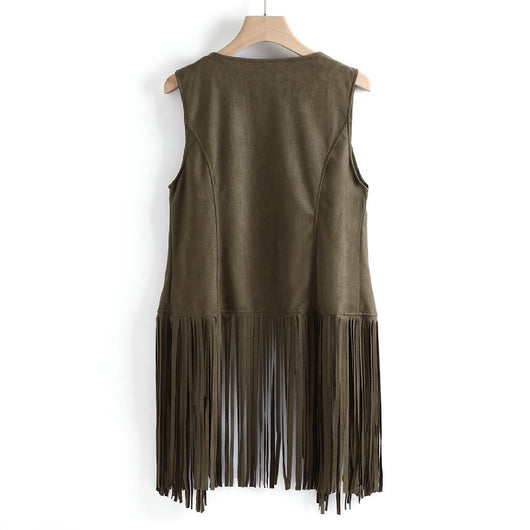 Chaleco Sleeveless con Borlas para Mujer - Image 31