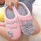 Pantuflas Invierno Mujer Gato Animado - Cómodas y Acogedoras